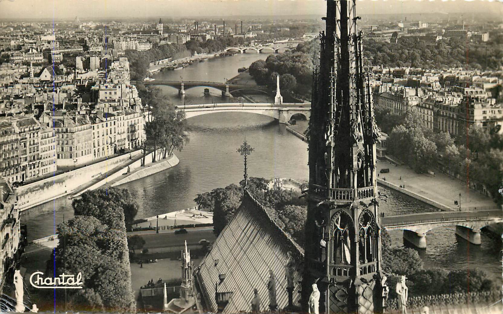 CPA Paris La Fleche de Notre Dame 