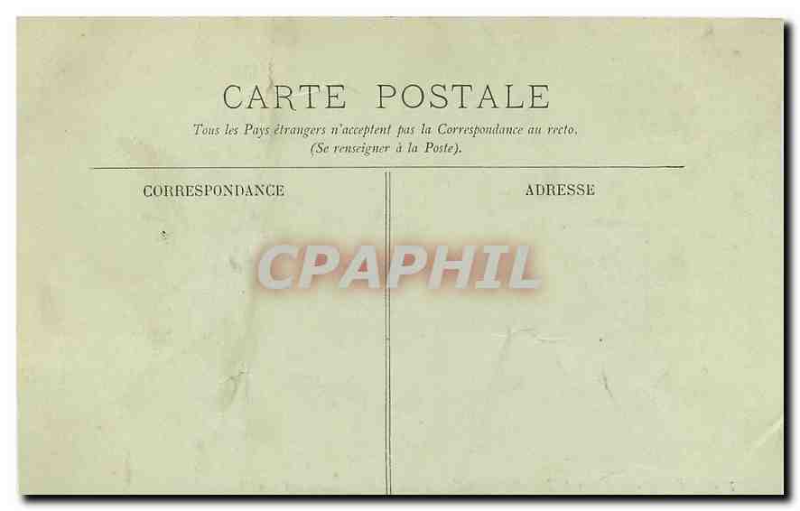 CPA Paris Musee du Louvre La Galerie des Cariatides Detail  — Rückseite