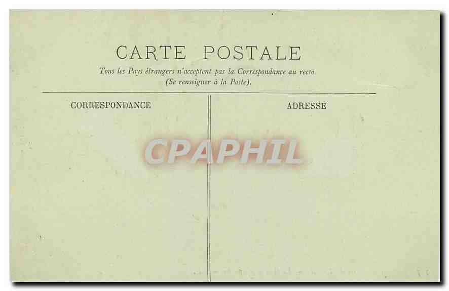 CPA Paris Musee du Louvre La Galerie d'Apollon  — Rückseite