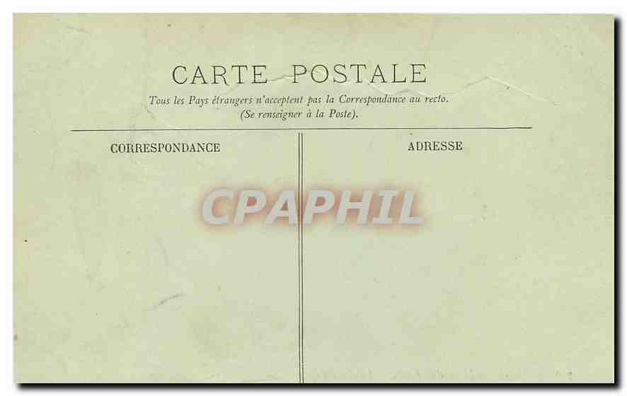 CPA Paris Musee du Louvre La Galerie d'Apollon  — Verso