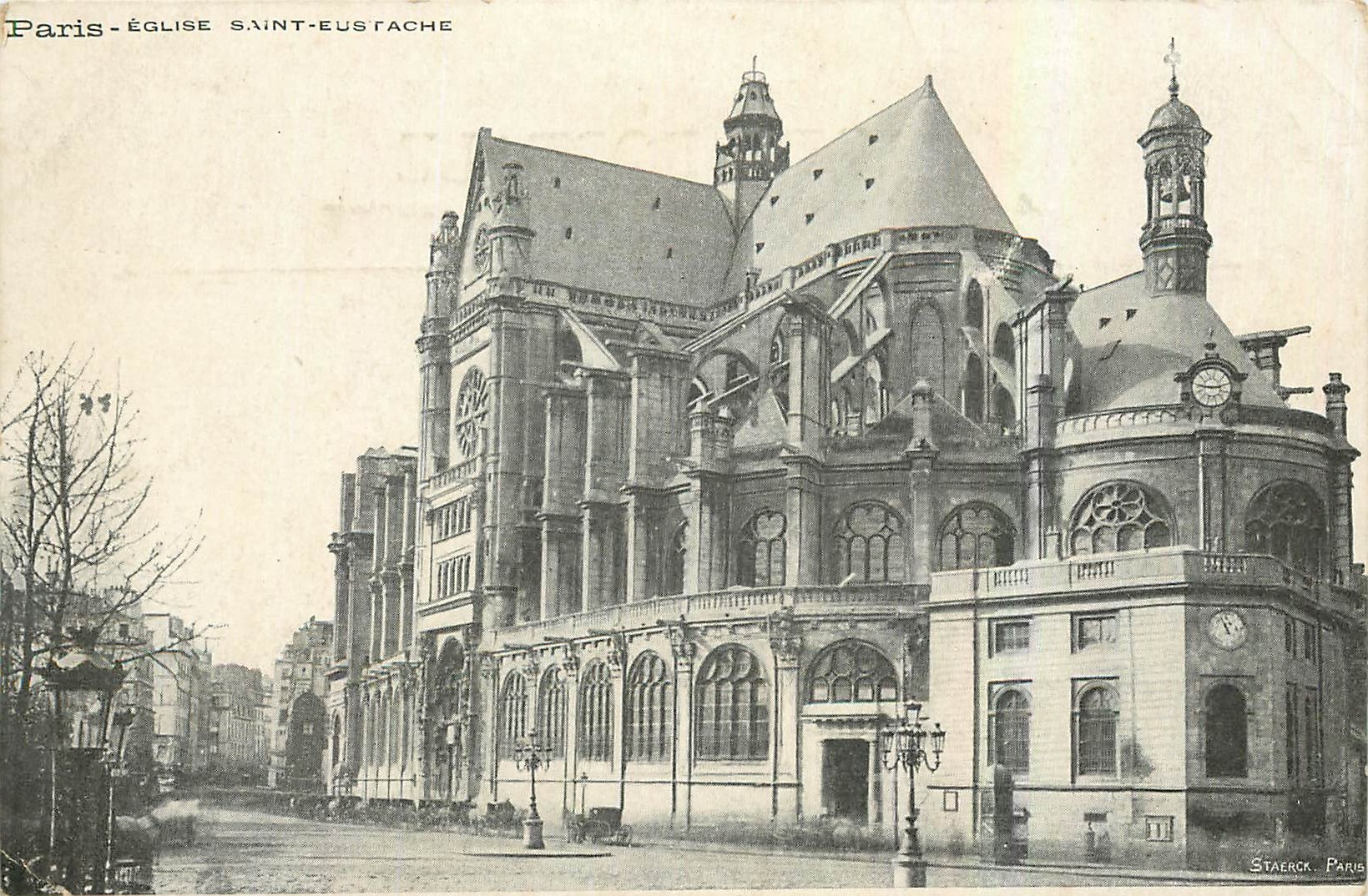 CPA Paris Eglise Saint Eustache 