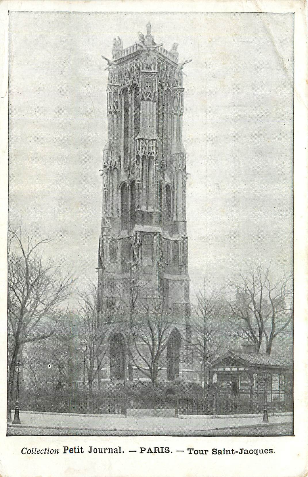 CPA Collection Petit Journal Paris Tour Saint Jacques 