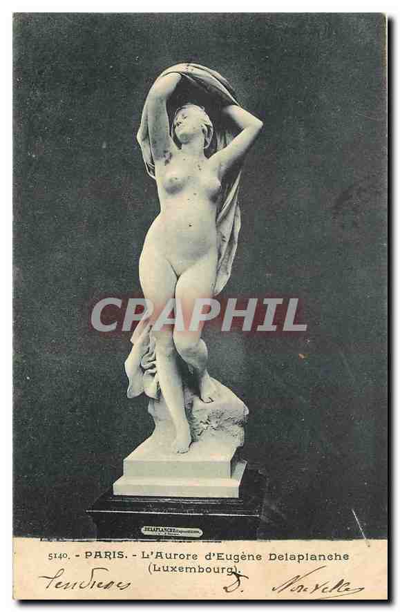 CPA Paris L'Aurore d'Eugene Delaplanehe Luxembourg 