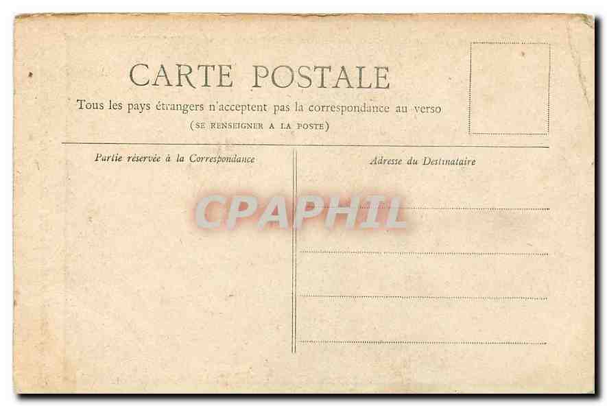 CPA Collection Petit Journal Paris Horloge du Palais de Justice  — Verso