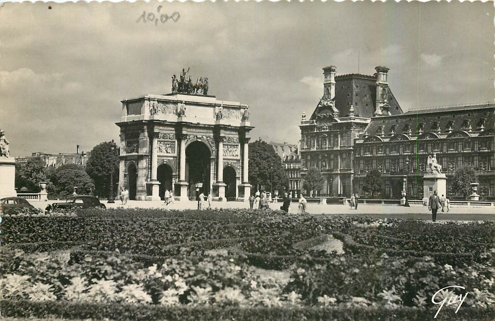 CPA Paris et ses Merveilles Place et arc de triomphe du Carrousel 
