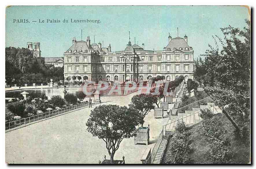 CPA Paris Le Palais du Luxembourg 