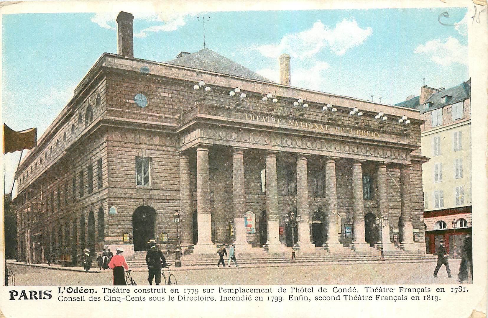 CPA Paris L'Odeon 
