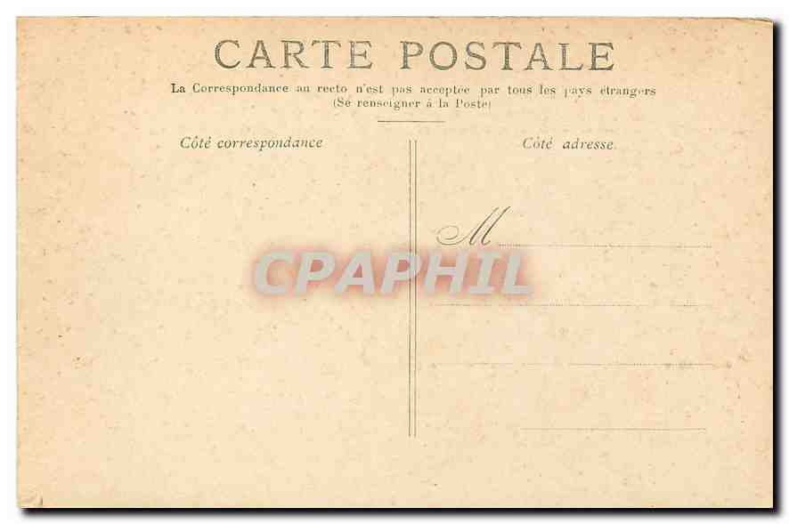 CPA Paris L'Odeon  — Rückseite