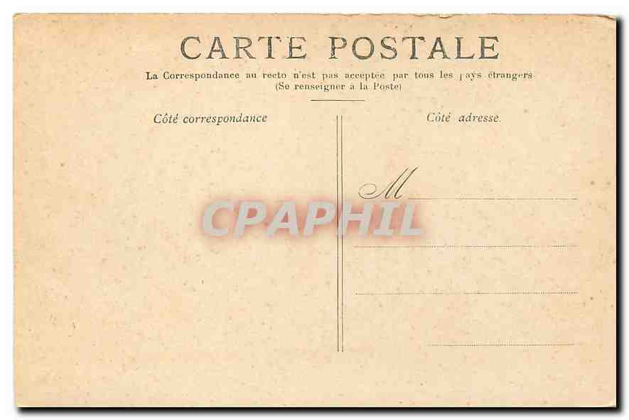 CPA Paris Les canons des Invalides  — Verso