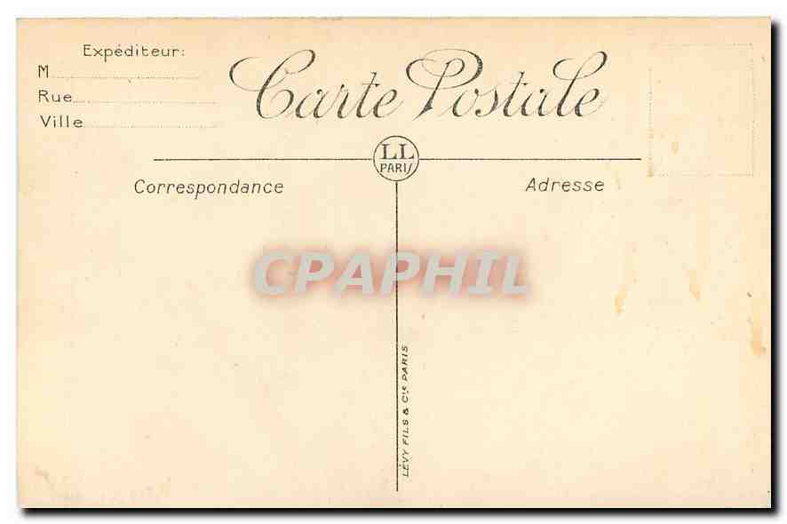CPA Paris le Grand Palais  — Verso