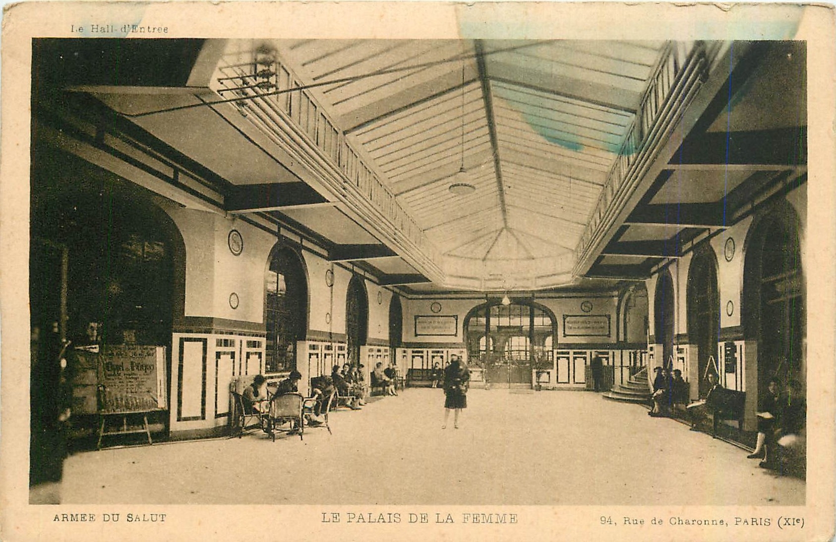 CPA Le Palais de la Femme Armee du Salut Paris Rue de Charonne