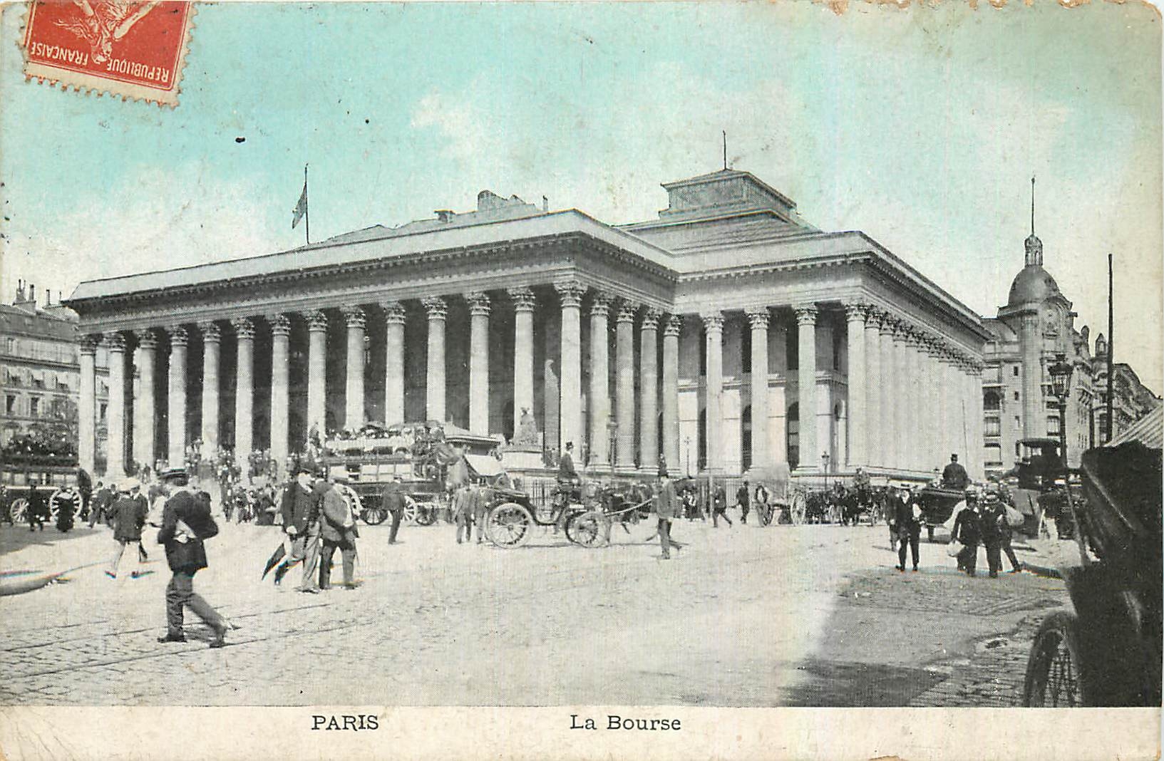 CPA Paris La Bourse 