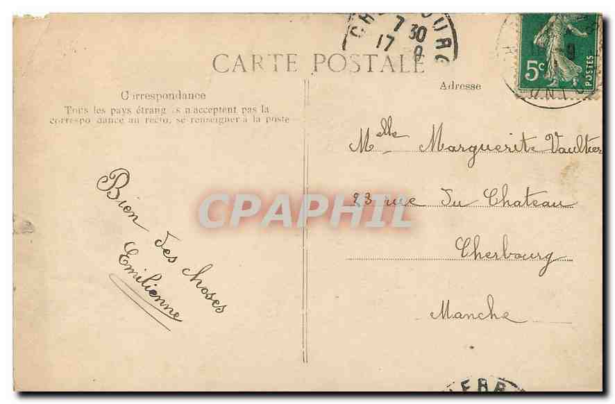 CPA Paris Tombeau de Sainte Genevieve dans l'Eglise Saint Etienne du Mont  — Verso
