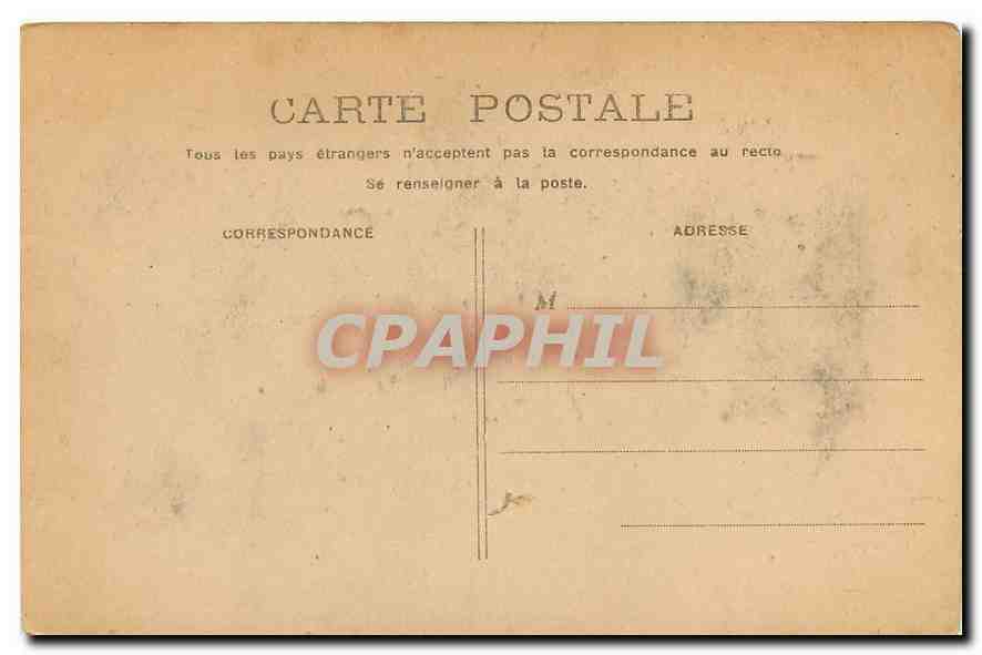 CPA Paris Notre Dame  — Verso