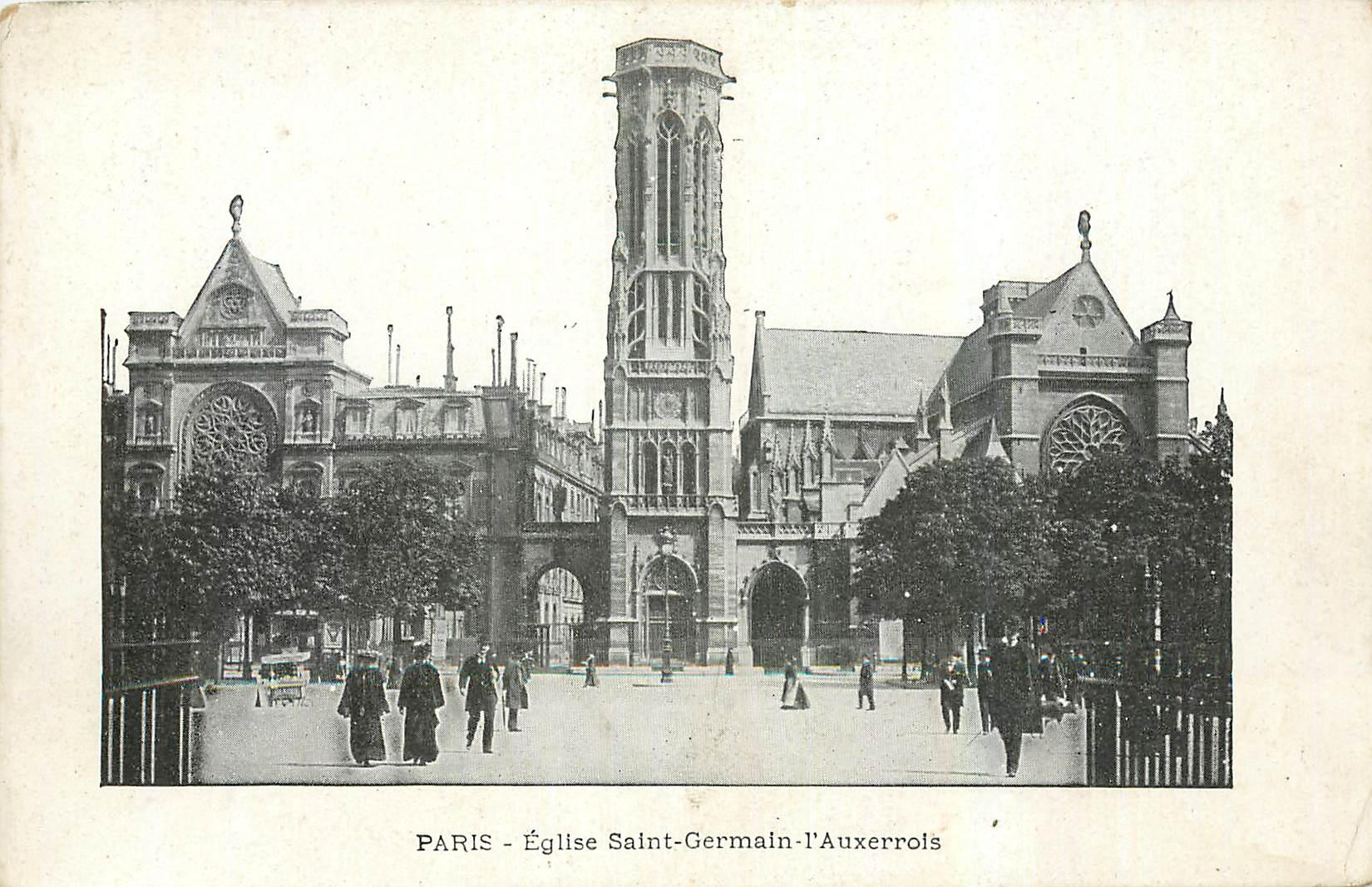 CPA Paris Eglise Saint Germain l'Auxerrois 