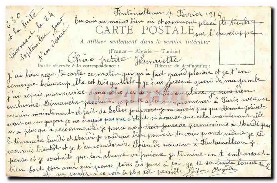 CPA Paris La Porte St Denis  — Rückseite