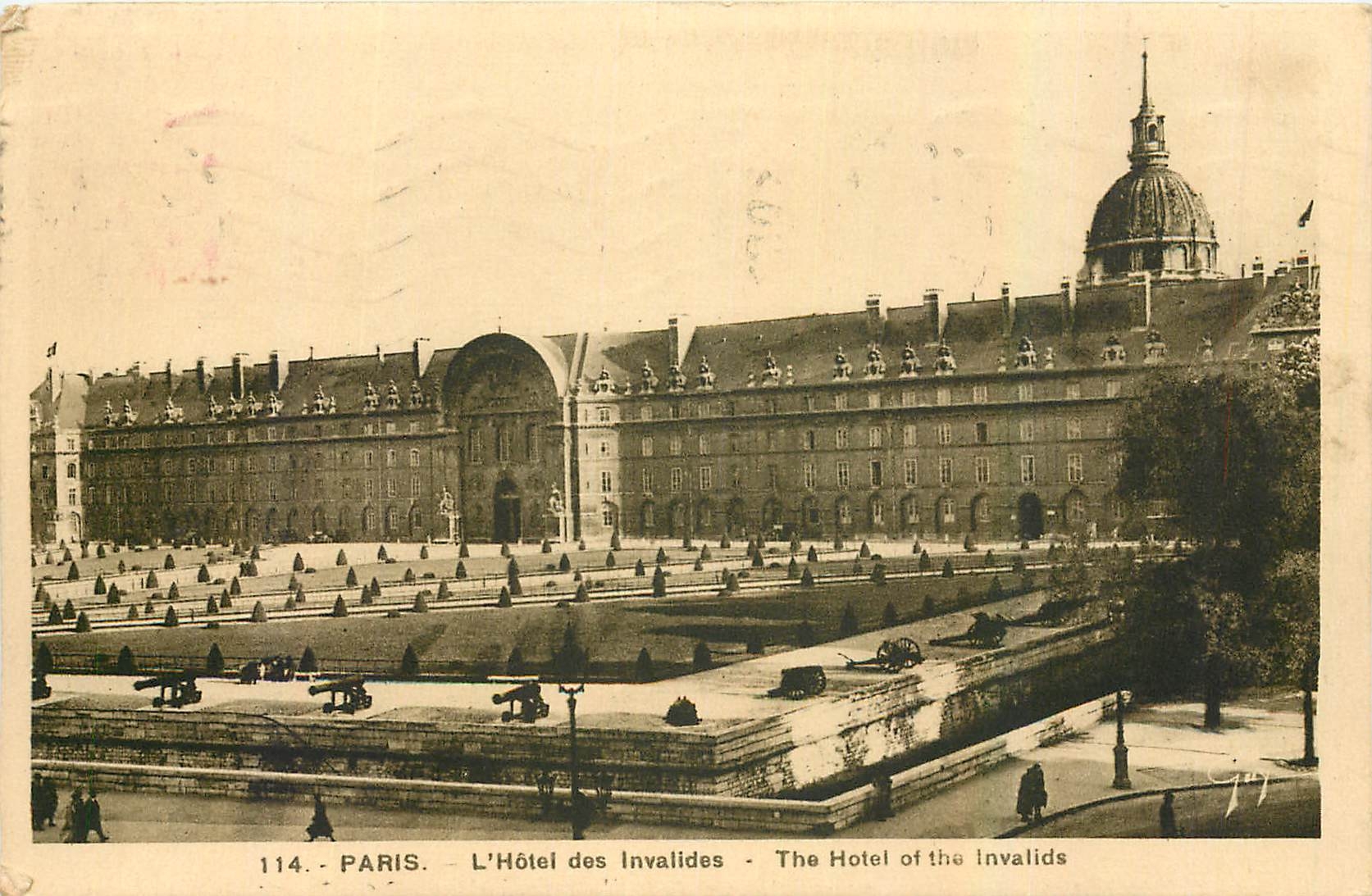 CPA Paris l'Hotel des Invalides 
