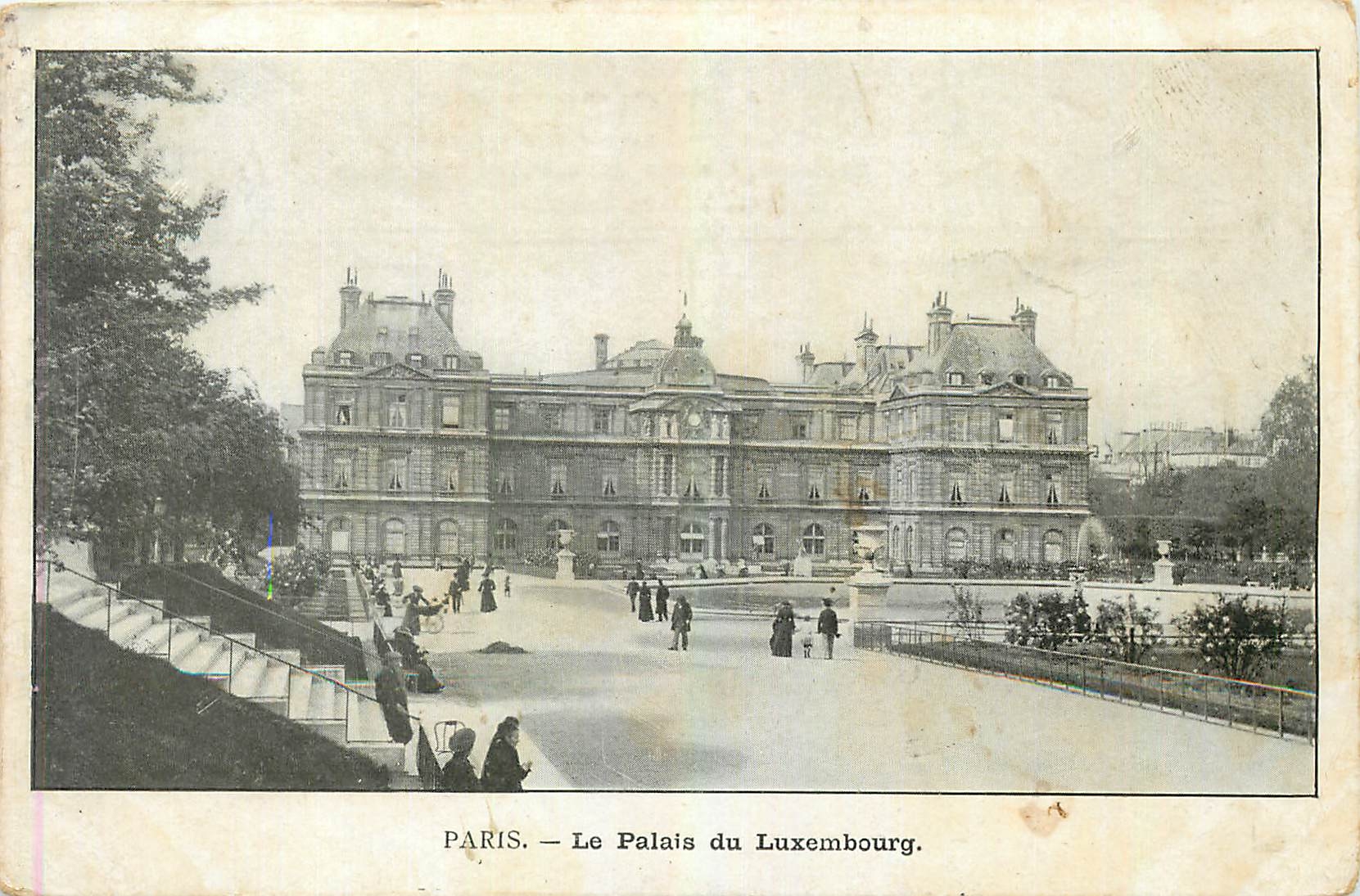 CPA Paris Le Palais du Luxembourg 