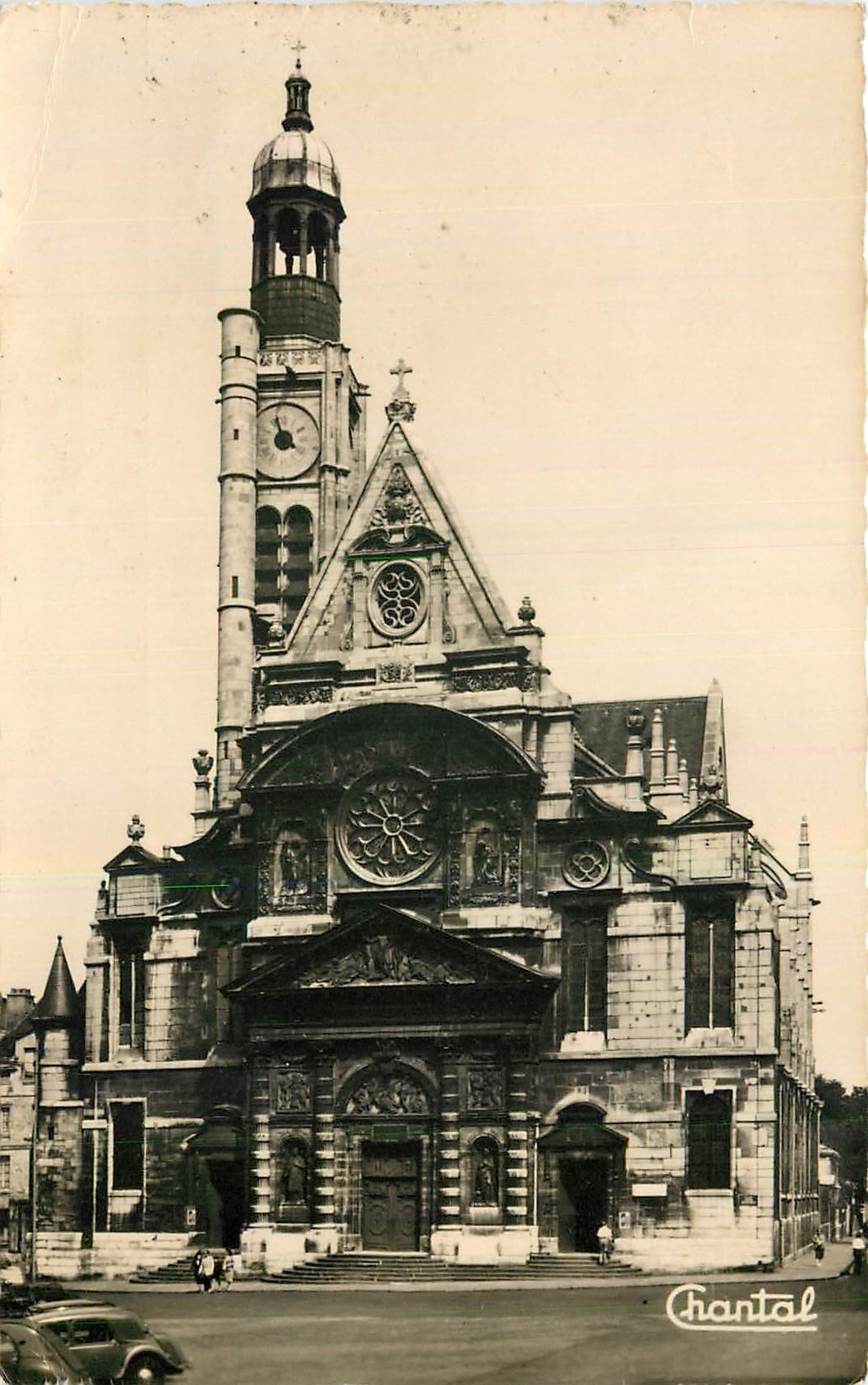 CPA Paris Eglise saint Etienne du Mont 