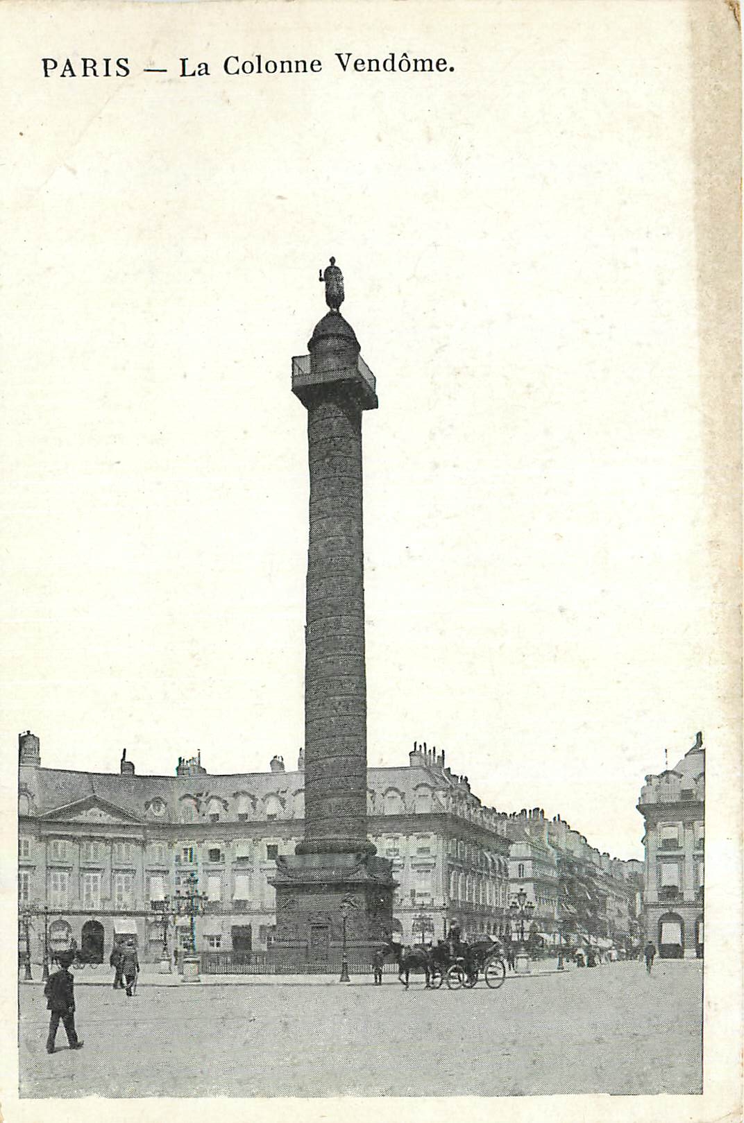 CPA Paris La Colonne Vendome 