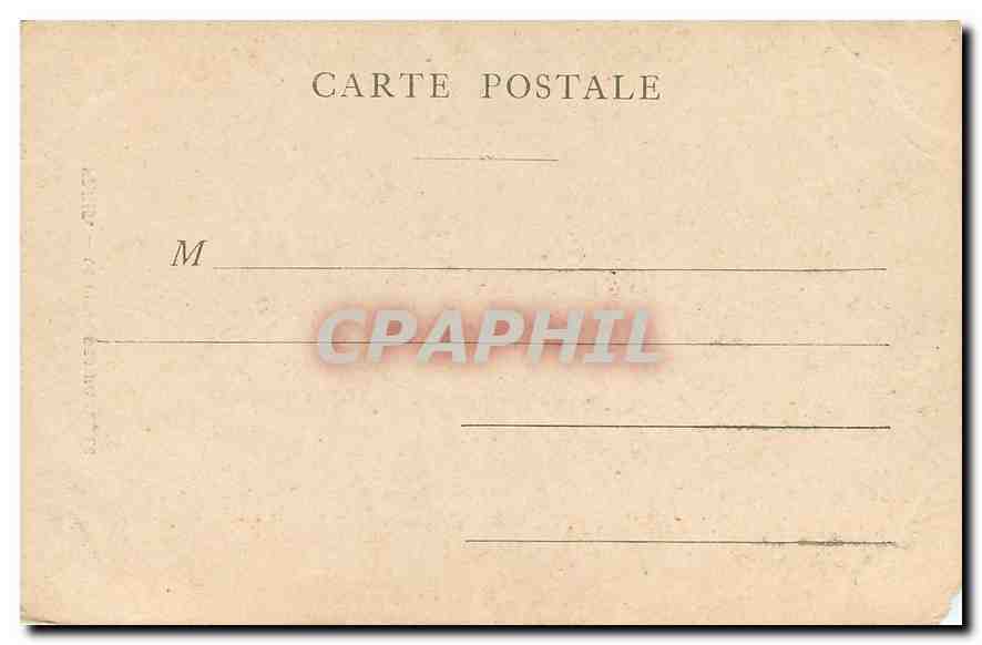 CPA Paris Le Dome des Invalides  — Verso