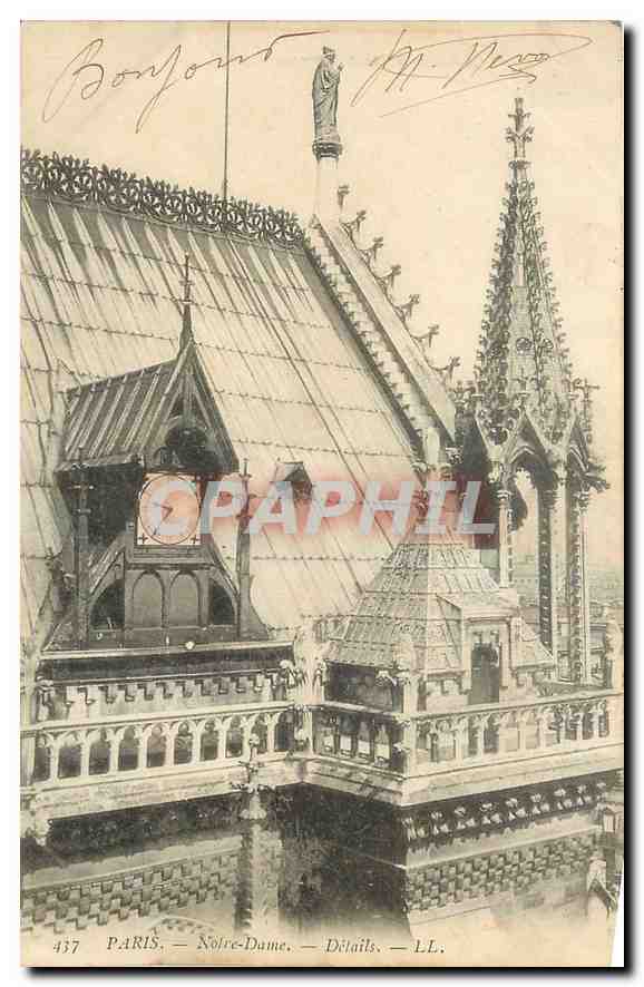 CPA Paris Notre Dame Details 