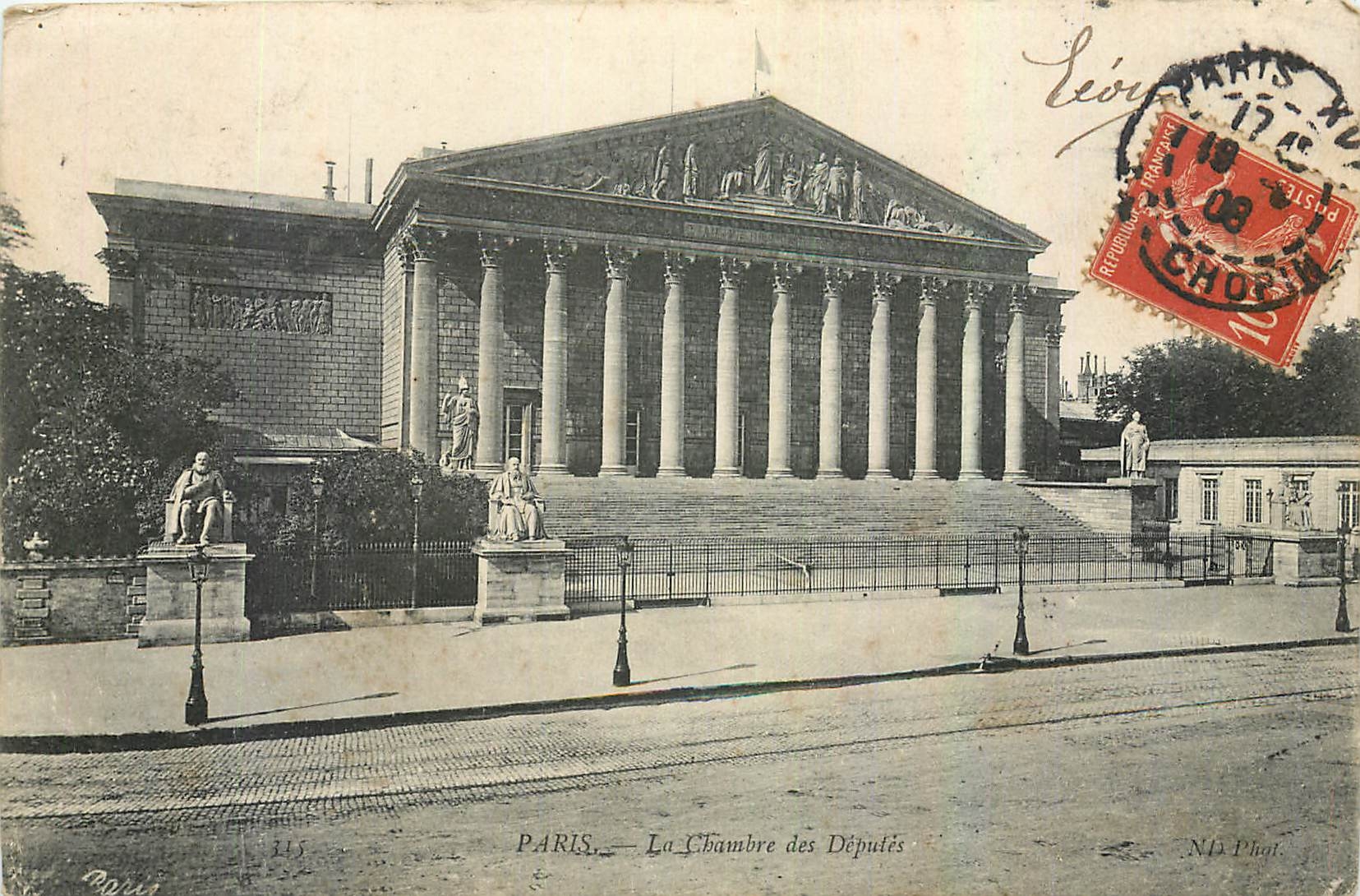 CPA Paris Chambre des Deputes 