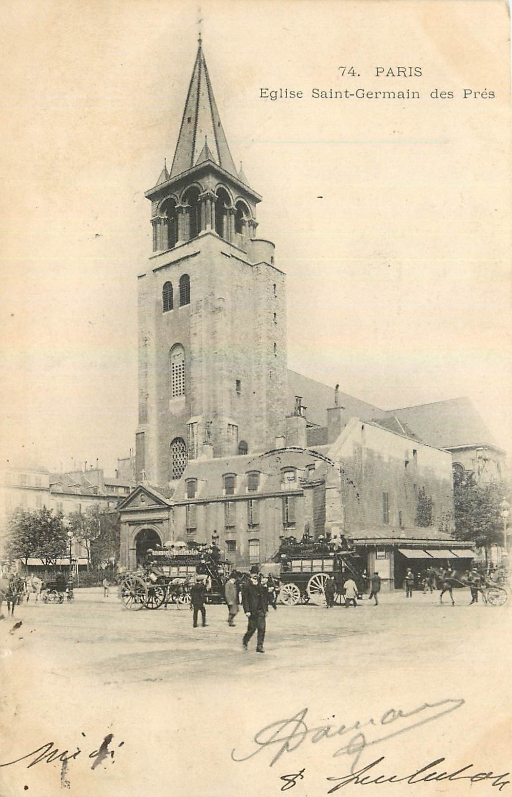 CPA Paris Eglise Saint Germain des Pres 