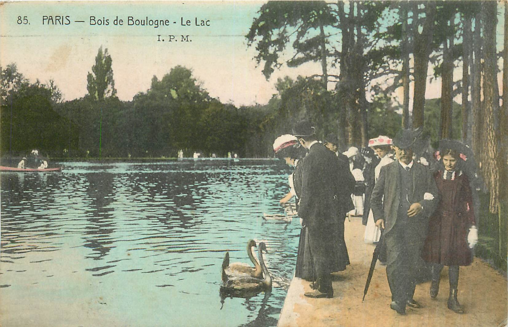 CPA Paris Bois de Boulogne Le Lac 