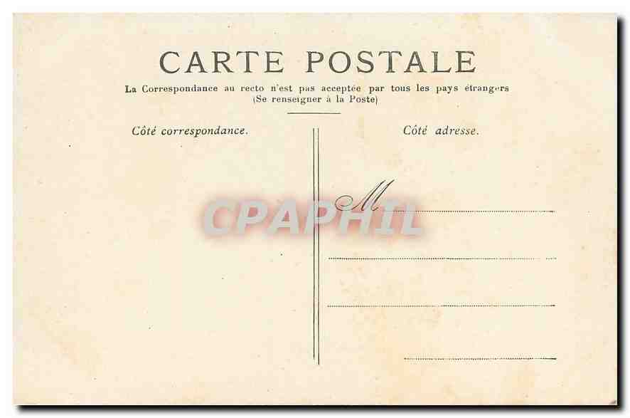 CPA Paris La colone de la Bastille  — Verso