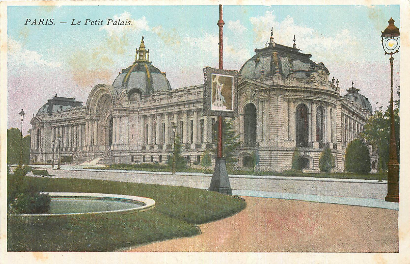 CPA Paris Le Petit Palais 
