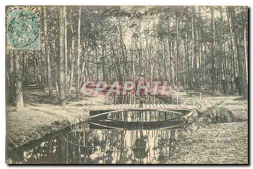 CPA Paris Bois de Vincennes La riviere
