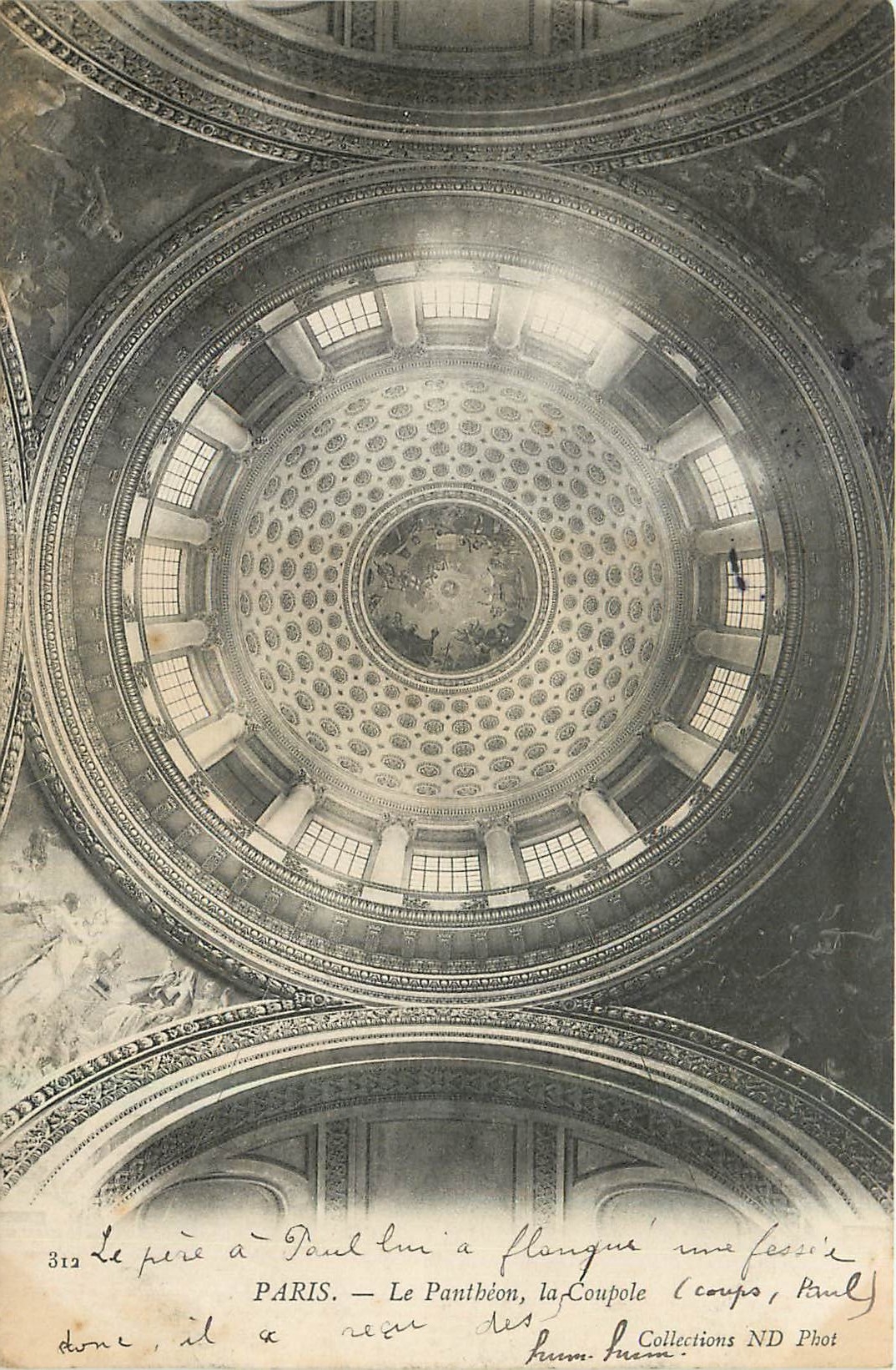 CPA Paris Le Pantheon La Coupole 