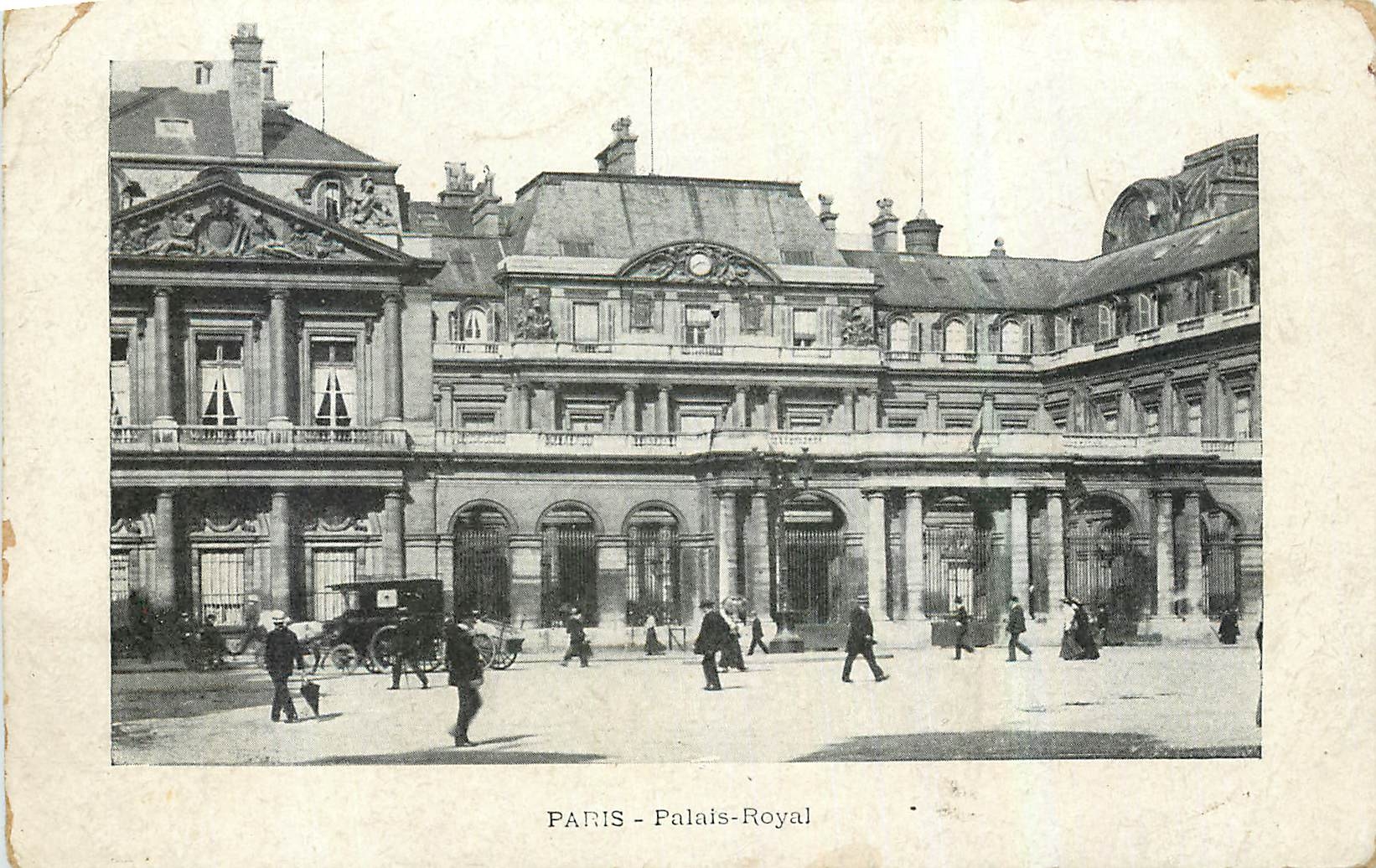 CPA Paris Palais Royal 