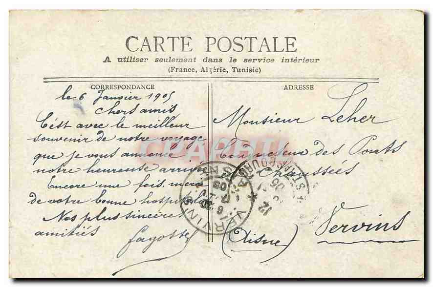 CPA Paris Le Pont d'Arcole et l'Hotel de Ville  — Rückseite