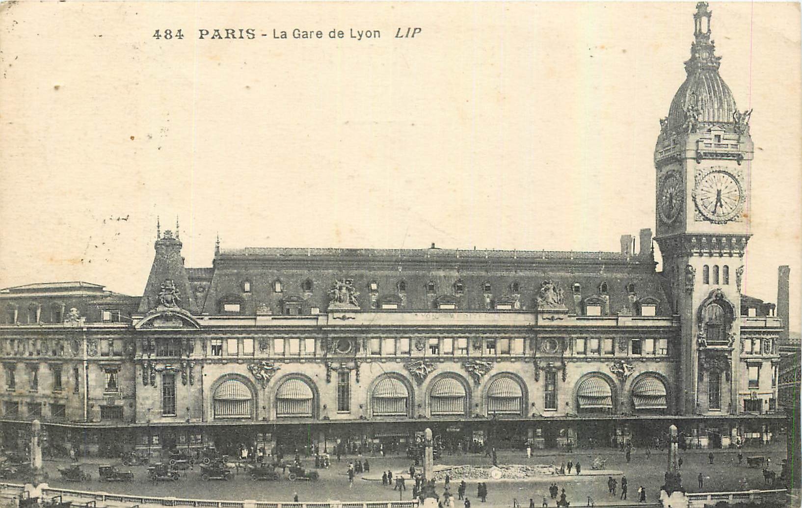 CPA Paris La Gare de Lyon 