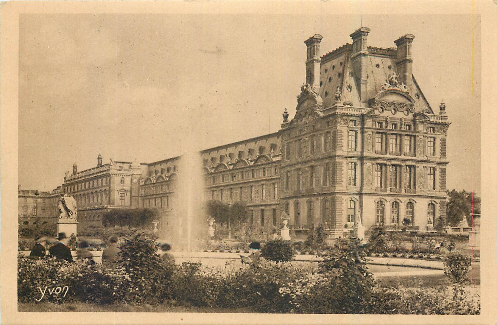 CPA Paris Le Pavillon de Flore au Jardin des Tuileries 