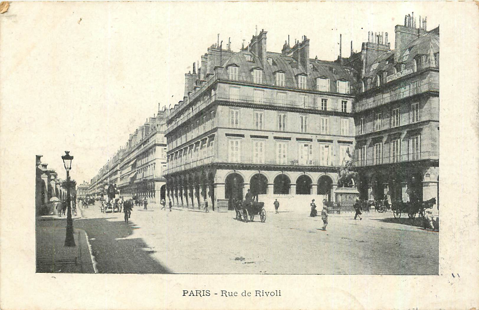 CPA Paris Rue de Rivoli 