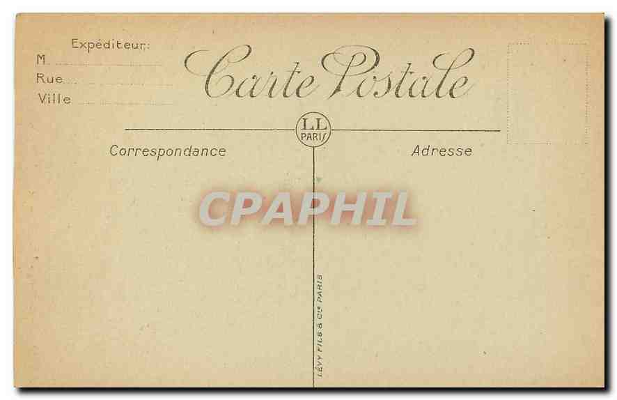 CPA Paris Oratoire du Louvre Amiral Coligny  — Rückseite