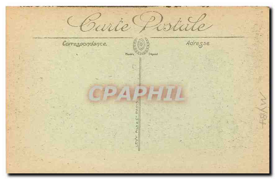 CPA Paris L'Hotel des Invalides  — Rückseite
