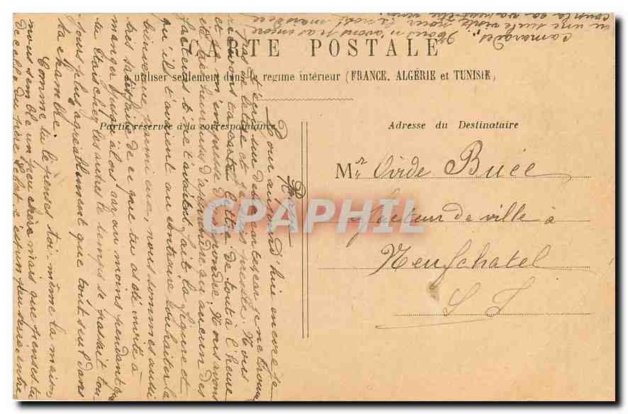 CPA Paris Le Lac du Bois de Boulogne  — Verso