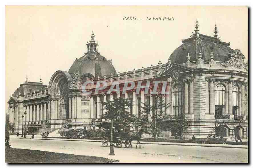 CPA Le Petit Palais Paris 