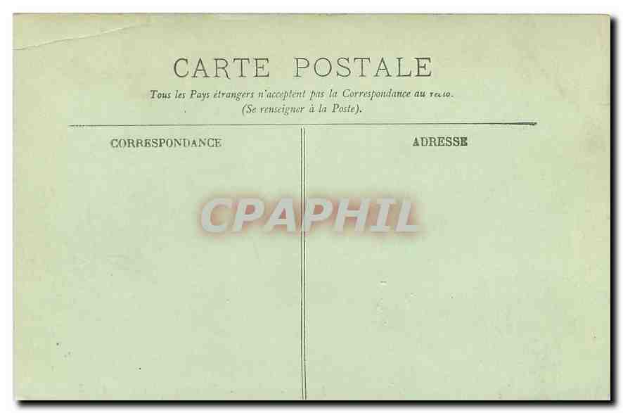 CPA Paris La Fenetre de Charles IX et le Louvre  — Rückseite