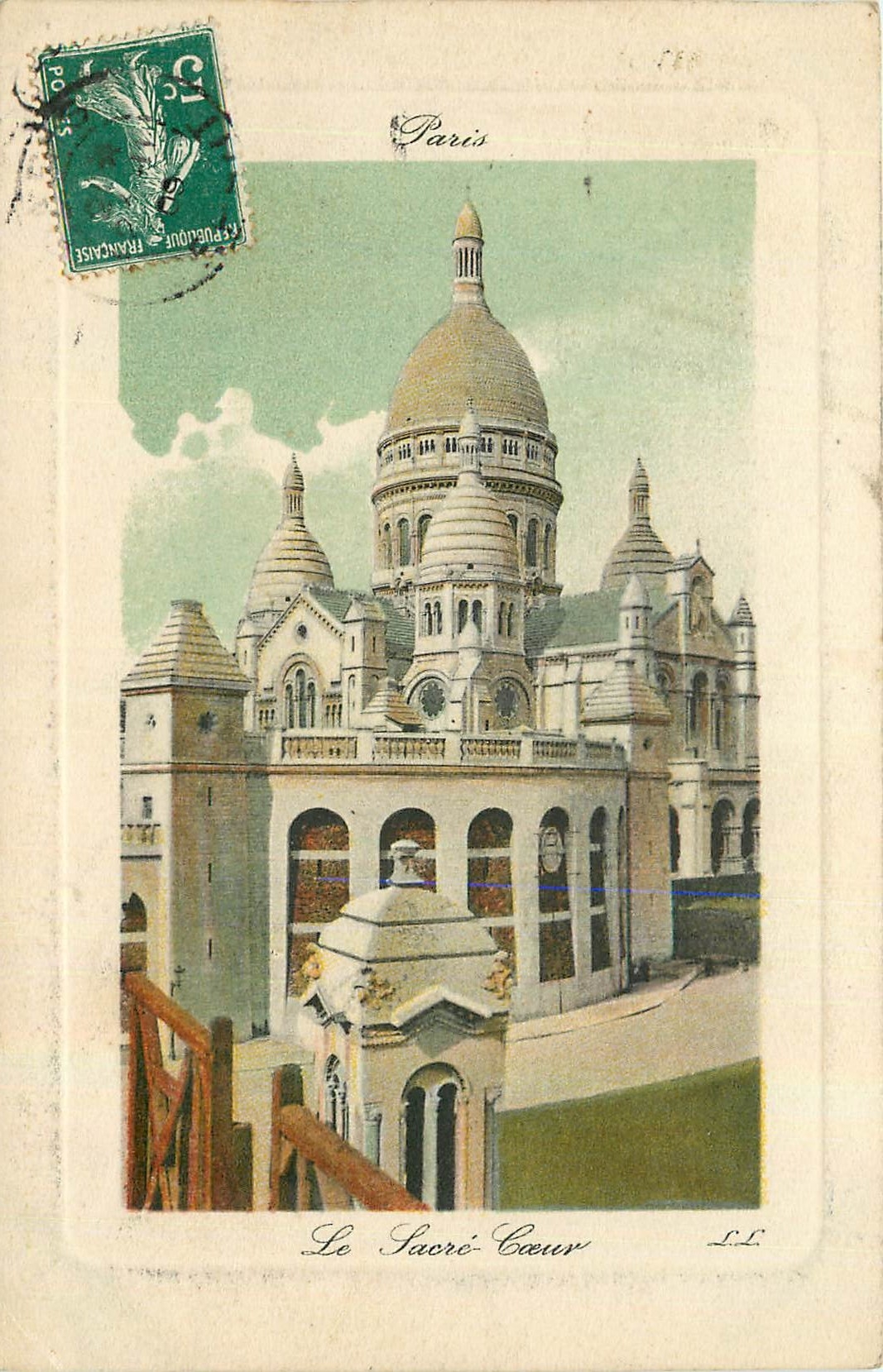 CPA Paris Le Sacre Coeur 