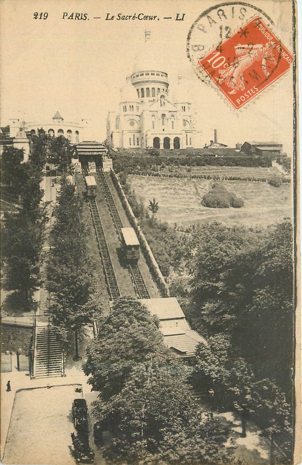 CPA Paris Le Sacre Coeur 