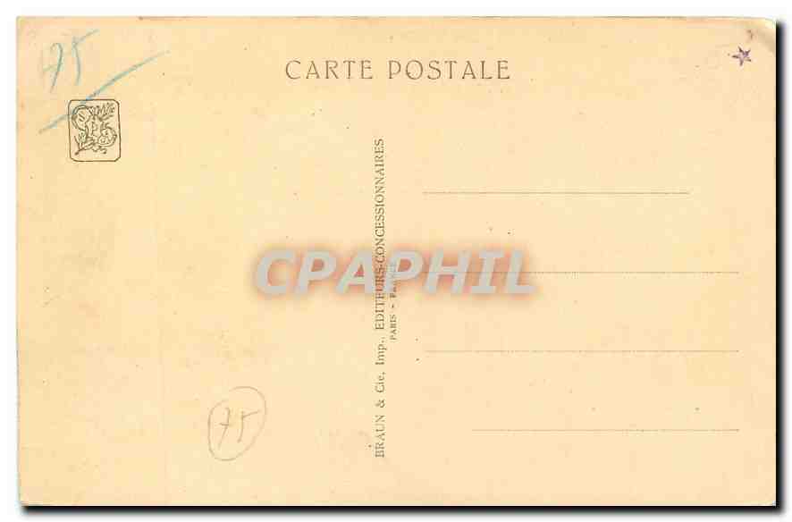 CPA Exposition Coloniale Internationale Paris Temple d'Angkor Vat  — Rückseite