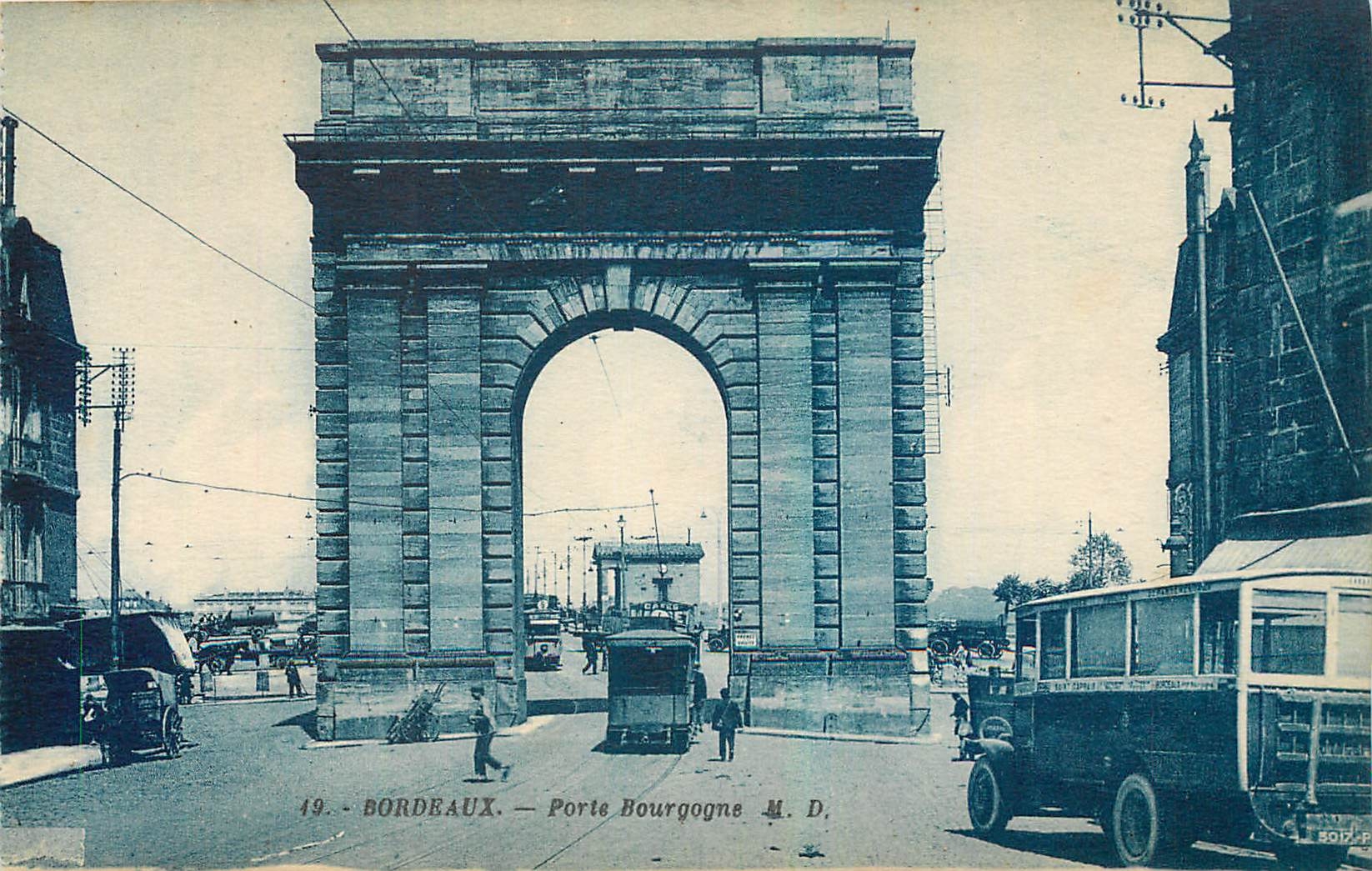 CPA Paris Porte Bourgogne Tramway