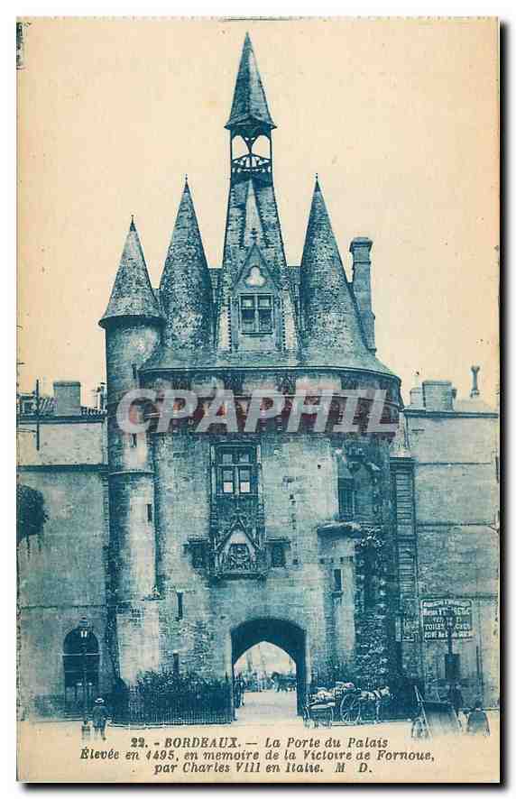 CPA Bordeaux La Porte du Palais 