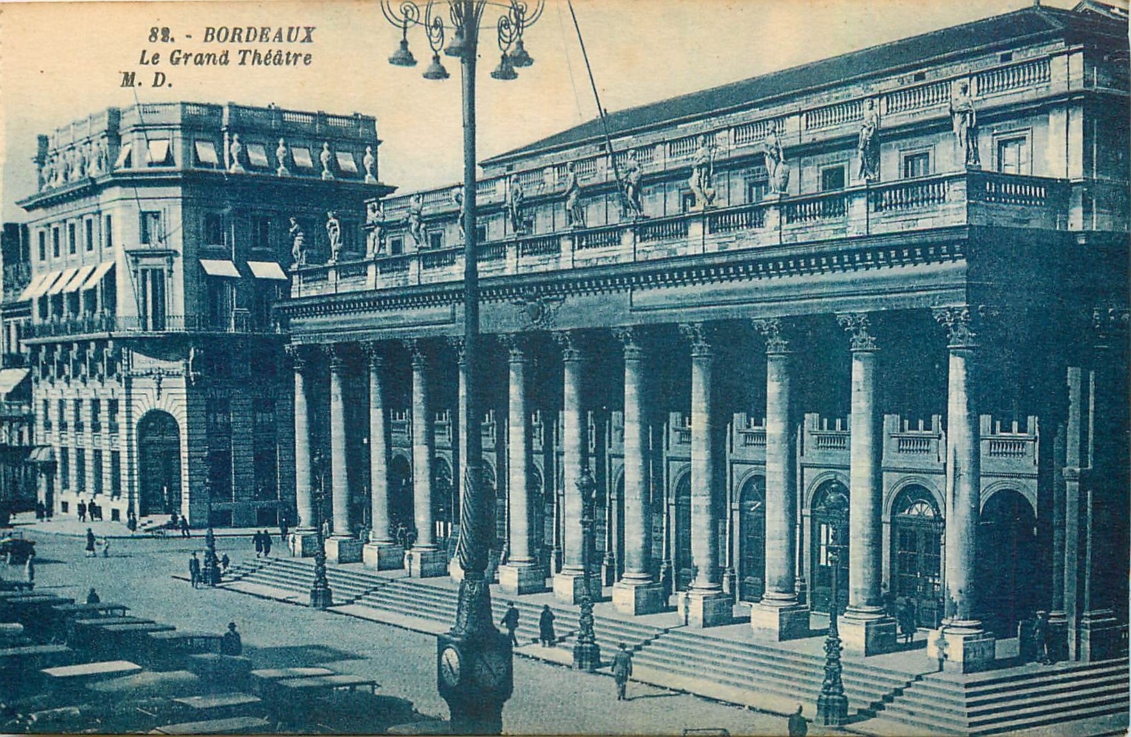 CPA Bordeaux Le Grand Theatre 