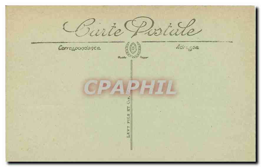 CPA Le Ruines de la Grande Guerre  Reims Tranchees allemandes — Rückseite